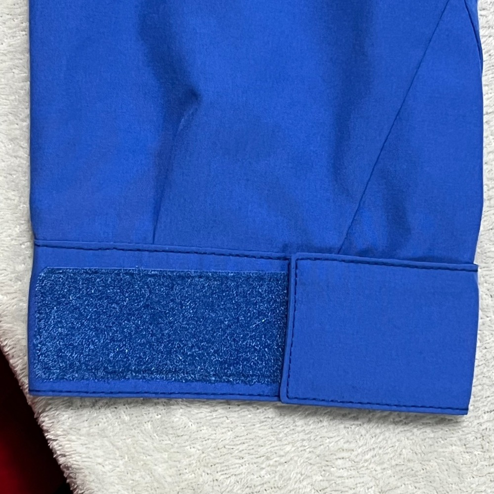 Alpine Design Anorak Pullover Jacket Mens L Blue Hooded Wind Water Resistant NWT - Picture 4 of 11